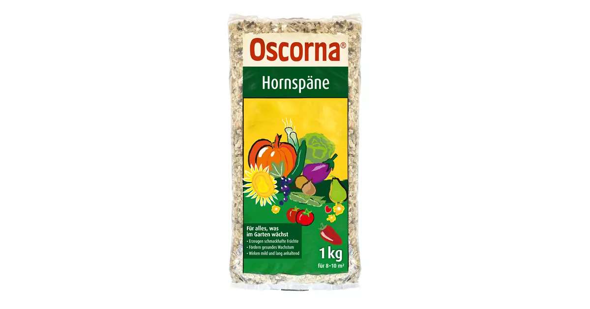 Oscorna Hornspäne 1kg Bamberger Staudengarten Strobler