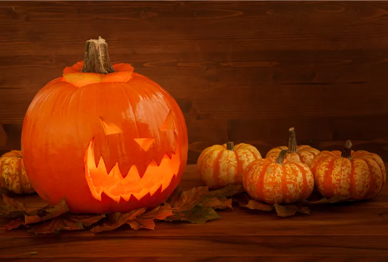 Halloween Kürbis
